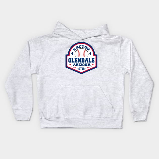 Glendale, AZ Spring Training! Kids Hoodie by OffesniveLine